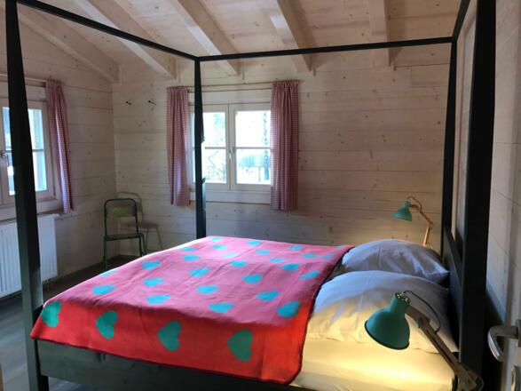 Doppelzimmer mit Blick auf Wendelstein 1. OG