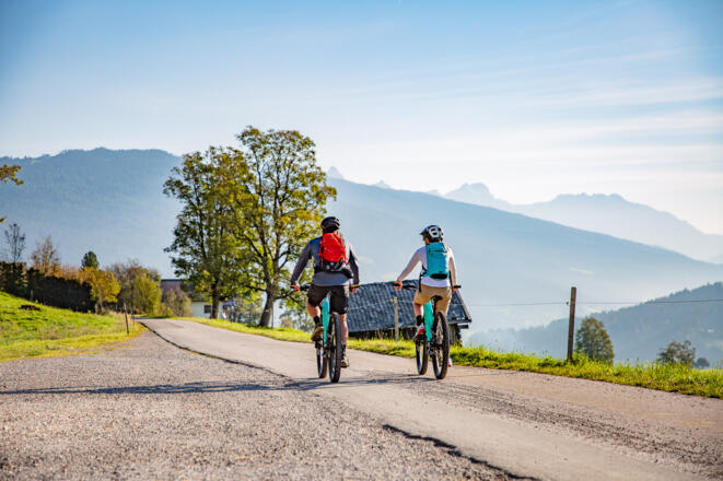 Landschaftlich wunderschöne MTB Tour mit grandiosen Ausblicken auf das Flachau- und Ennstal