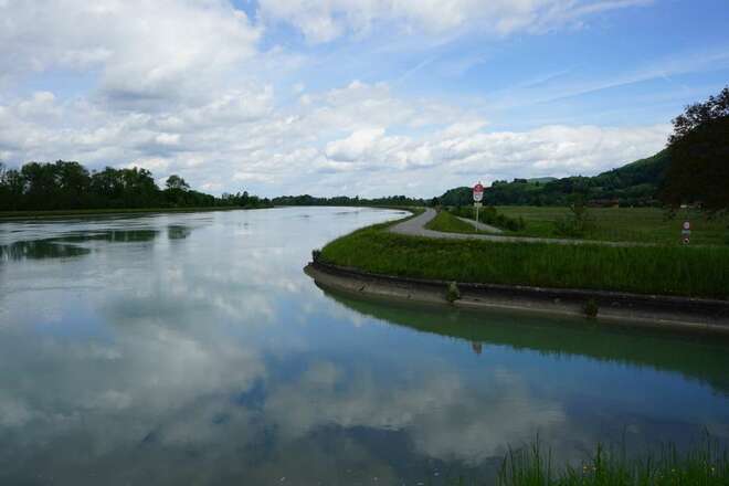 Blick ins Alpenvorland