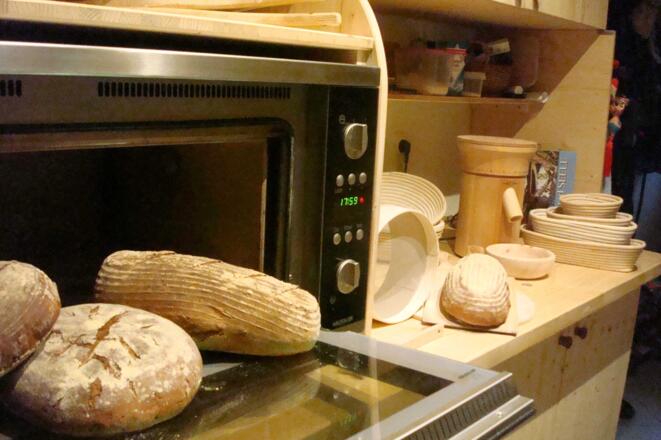 Unser Steinbackofen für frisches Brot zu Ihrem Frühstück
