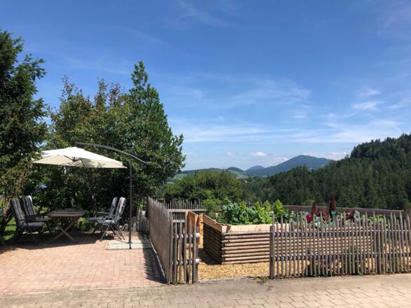 Terrasse mit Ausblick