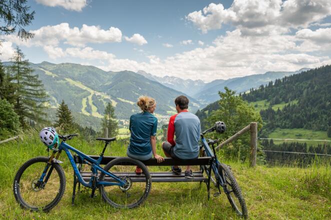 Biken Wagrainer Alm