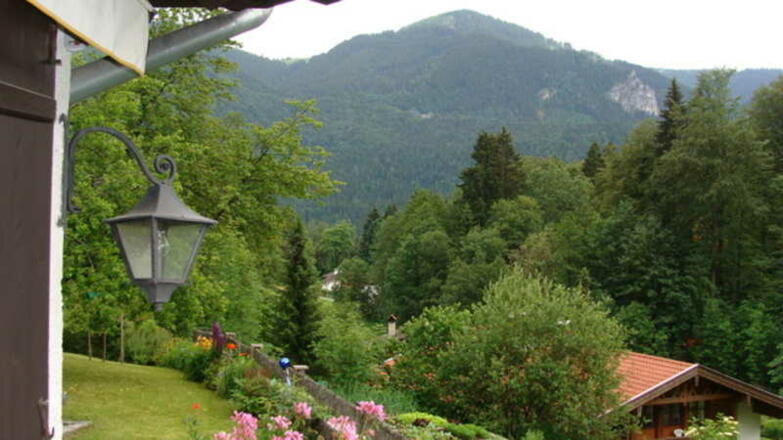 Der Ausblick vom Balkon aus
