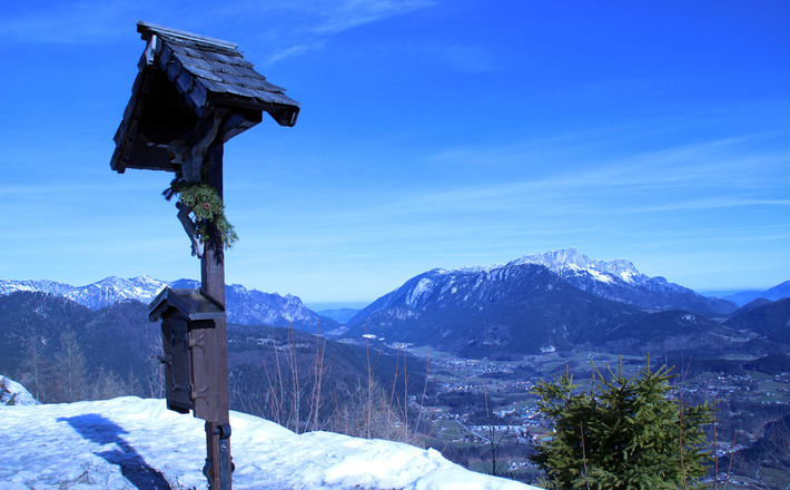 Der Untersberg vom Günstein aus