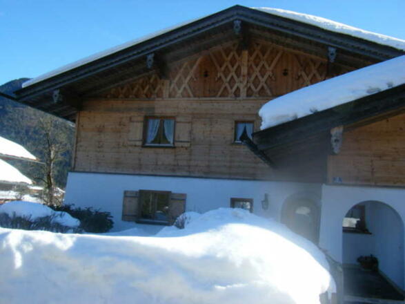 Hauseingang Winter