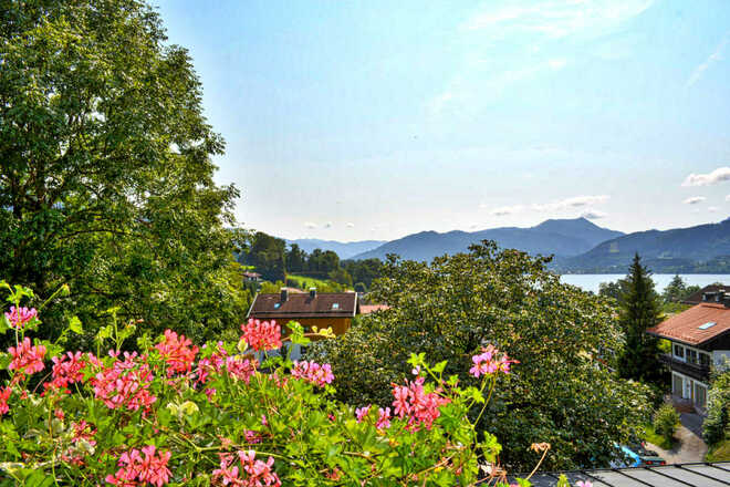 Ausblick auf den Tegernsee