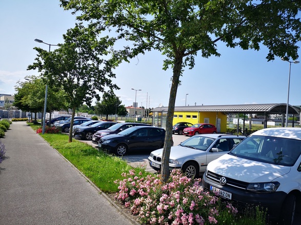 Park&Ride Bahnstation Schulzentrum