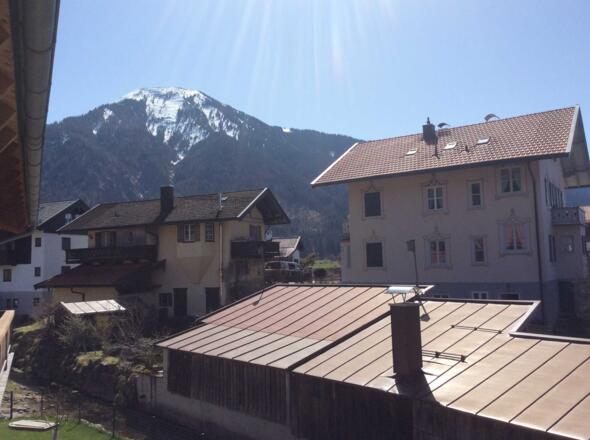 Ihr Ausblick zum Wallberg vom Balkon aus.