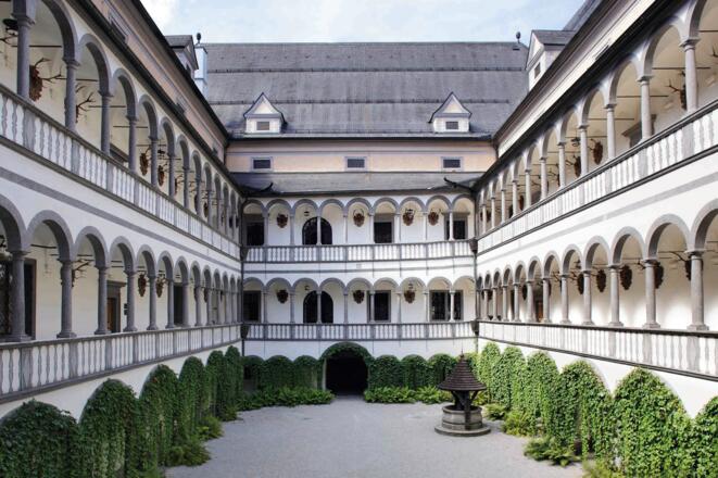 Schloss Greinburg - Arkadenhof