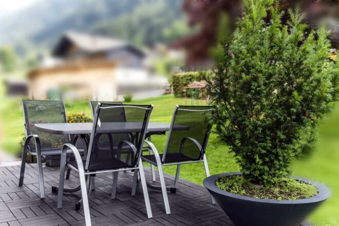 Terrasse Apartment Zimba