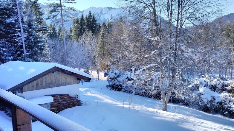 Balkon Ausblick