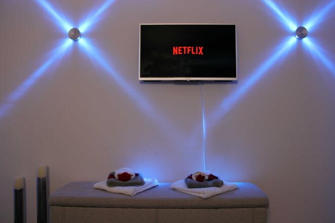 Zweiter Fernseher im Schlafzimmer inkl. Netflix