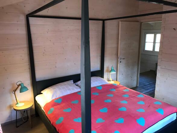 Doppelzimmer mit Blick auf Wendelstein 1. OG