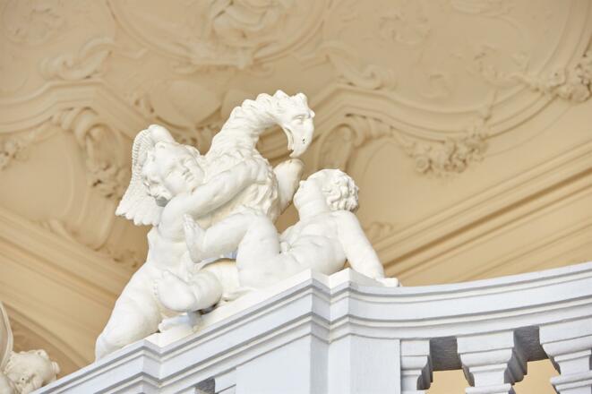 StiftStFlorian_Kaiserstiege-Detail©Pedagrafie