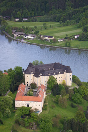 Schloss Greinburg - Luftaufnahme