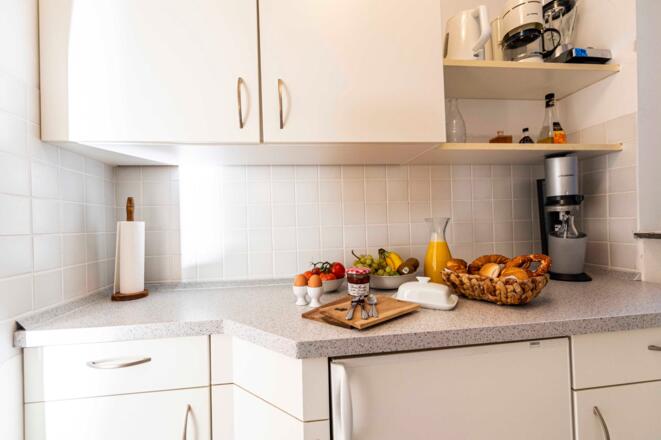 Bestens ausgestattete Küche