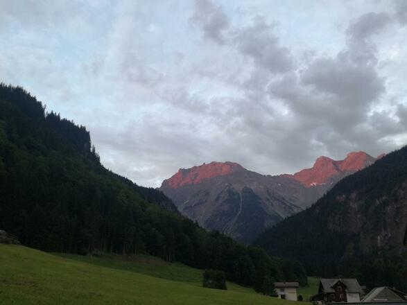 Sonnenaufgang Blick von den Bunfalow