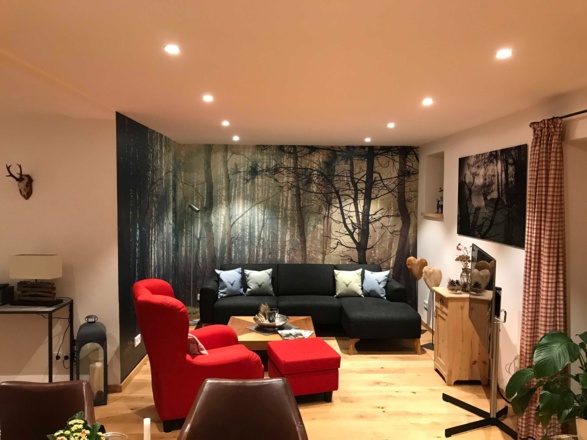 Der wunderschöne Wohnzimmer Bereich, ein Platz der ruhe.