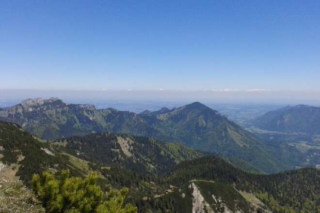 Blick zur Kampenwand