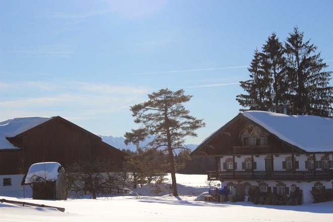Blick auf die Nachbarschaft