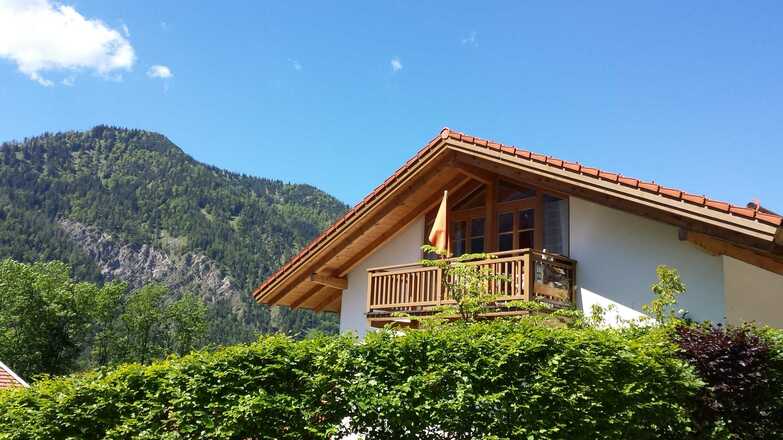 im Sommer mit Blick auf Seeberg