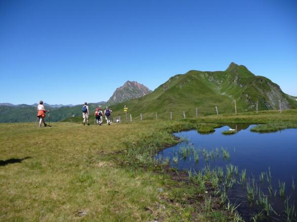 Blick zum Rossgruber und Gr. Rettenstein