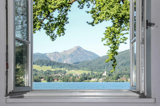 Ausblick vom Sofa