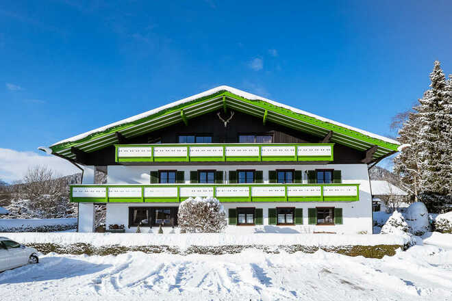 Landhaus am Stein im Winter
