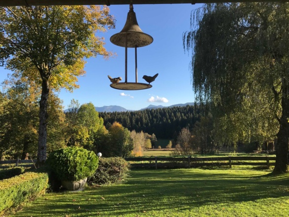 Ferienhaus Enke Blick von der Terrasse