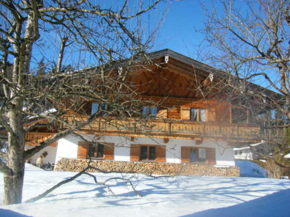 Hausansicht Winter