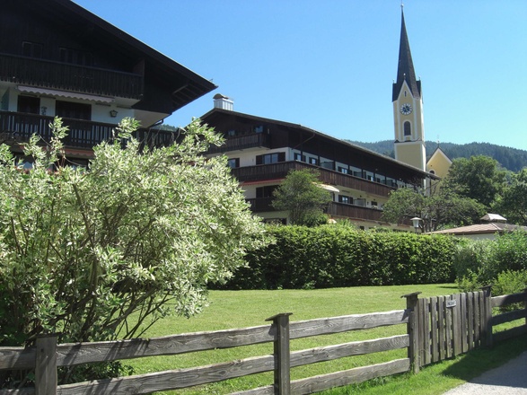 Rückansicht des Hauses