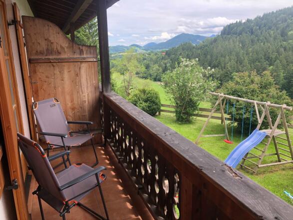 Balkon mit Ausblick