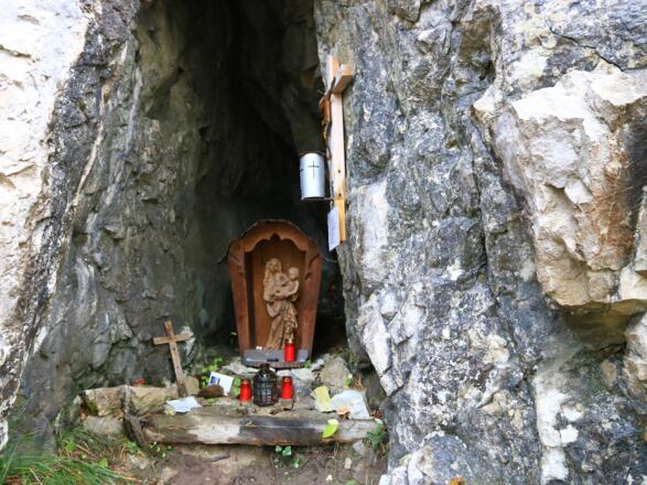 Marterl auf dem Normalweg zum kleinen Barmstein