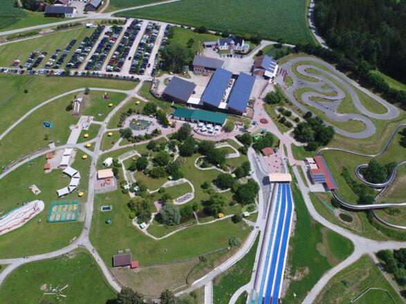 Erlebnispark Voglsam Luftansicht