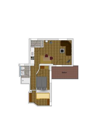Oachkatzl Apartement Übersichtsplan