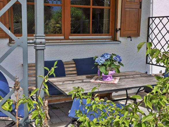 Fewo Wallberg: Terrasse