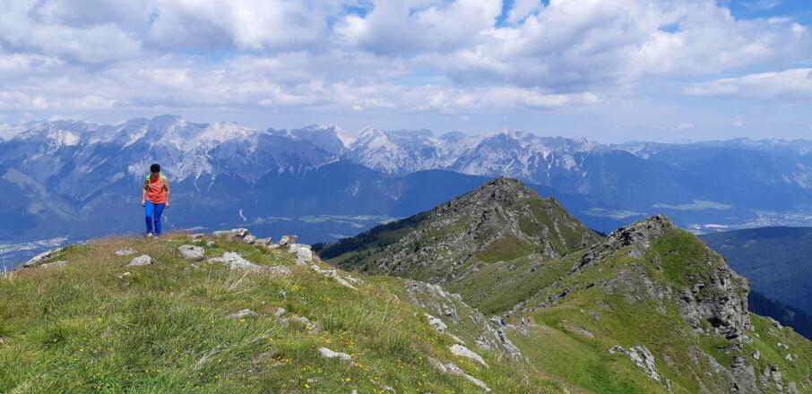 ... der Gipfel des Rosskopfs ...