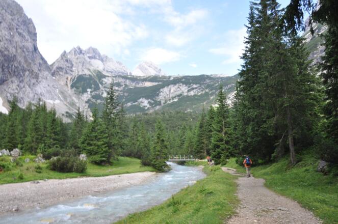 Start an der Reintalangerhütte