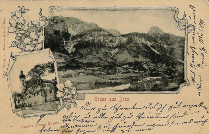 Ansichtskarte Braz ca. 1910