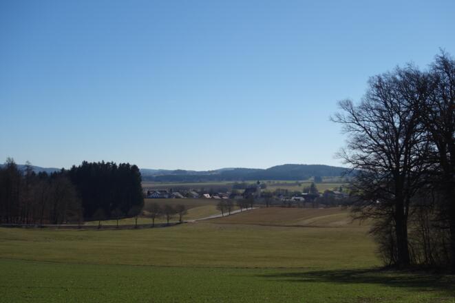 Ausblick auf Arrach
