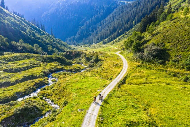 Bike Richtung Muttjöchle