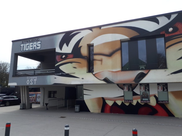 Das Stadion der Straubing Tigers