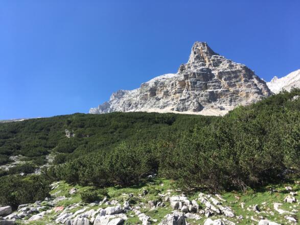 Taleinwärts rechts der Ochsenkopf
