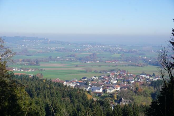 Ausblick über Thomasroith nach Nordosten