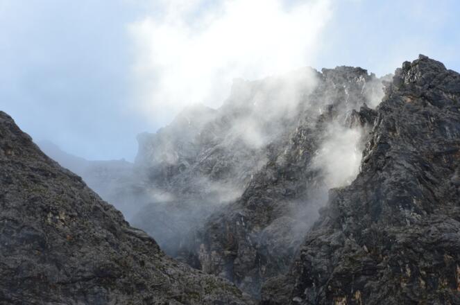 Ort der Fabelwesen und Geister? Impressionen beim Aufstieg zum Oberanger