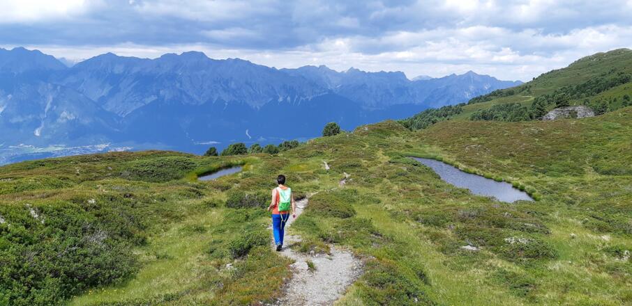 ... kleine Bergseen vollenden ...