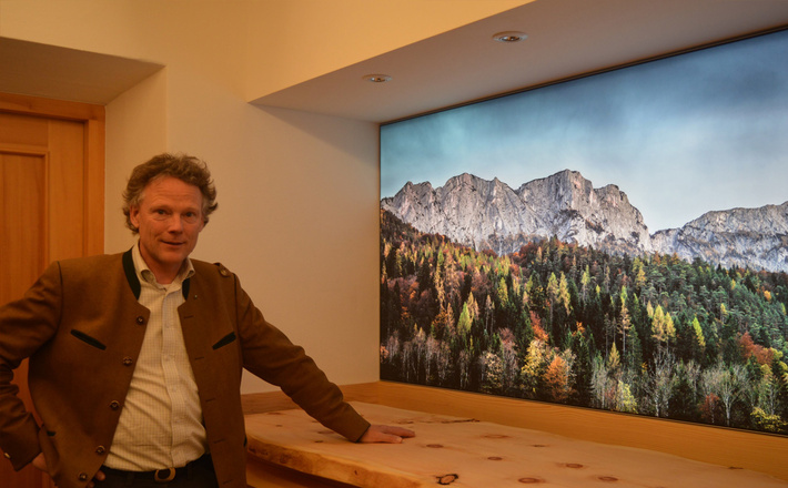 Der Berchtesgadener Forstbetriebsleiter Dr. Daniel Müller