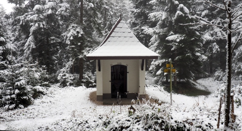 Schöffbaumer Kapelle um 800 m