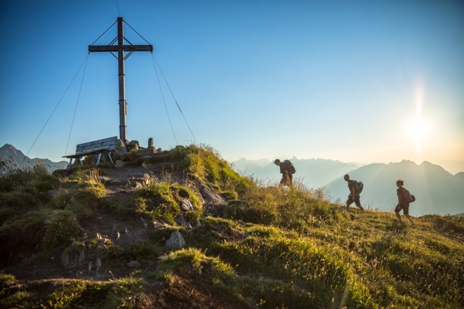 Gipfelkreuz Muttjöchle