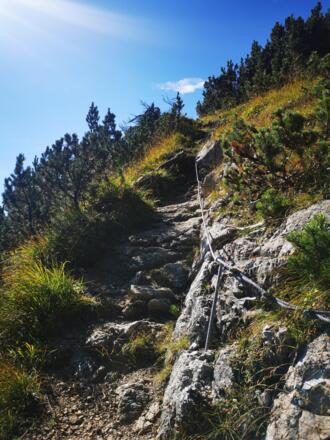 letzter Aufstieg für heute